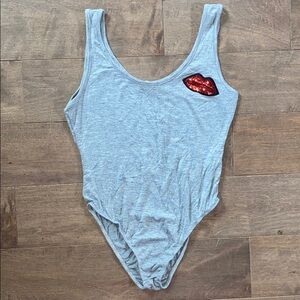 Sequin Lips Bodysuit